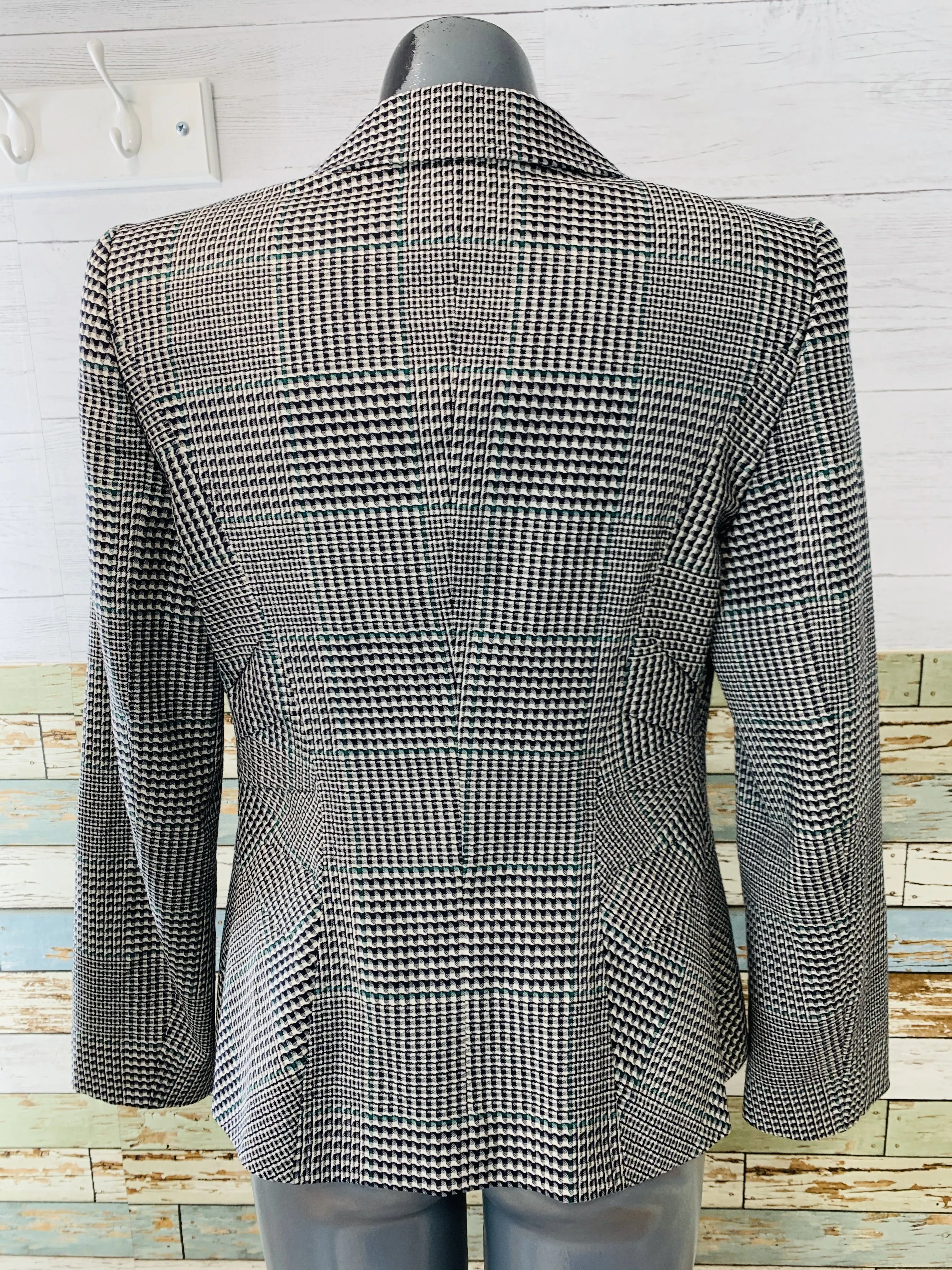 00's Plaid Blazer by Escada