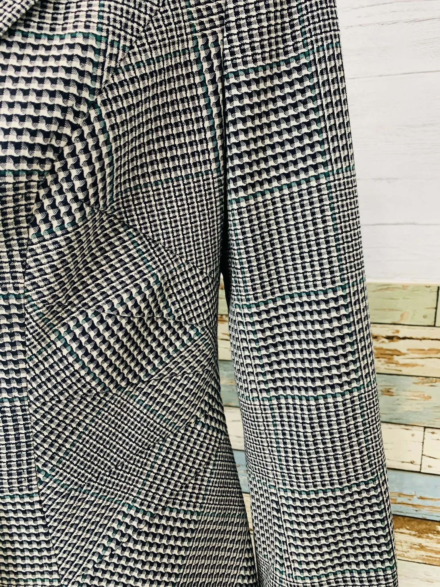 00's Plaid Blazer by Escada