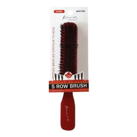 5 Row Curved Bristle Brush - Hard #97760