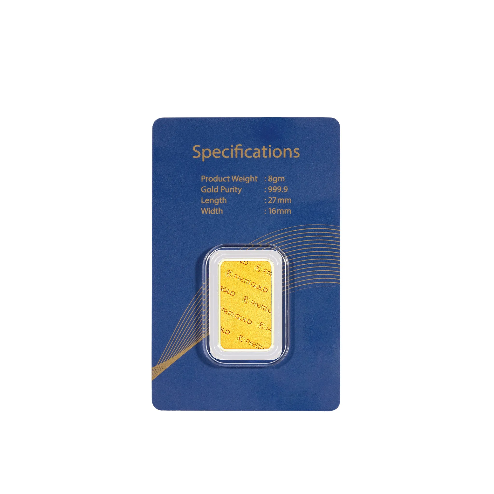 999.9 Pretti Gold Bar
