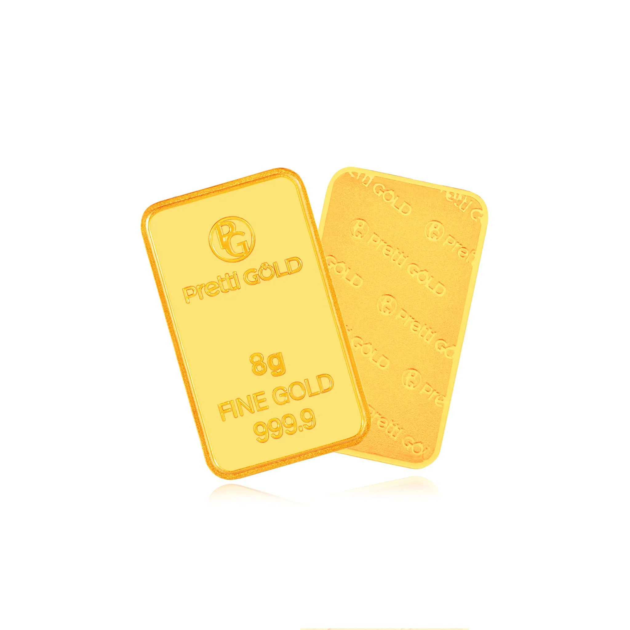 999.9 Pretti Gold Bar
