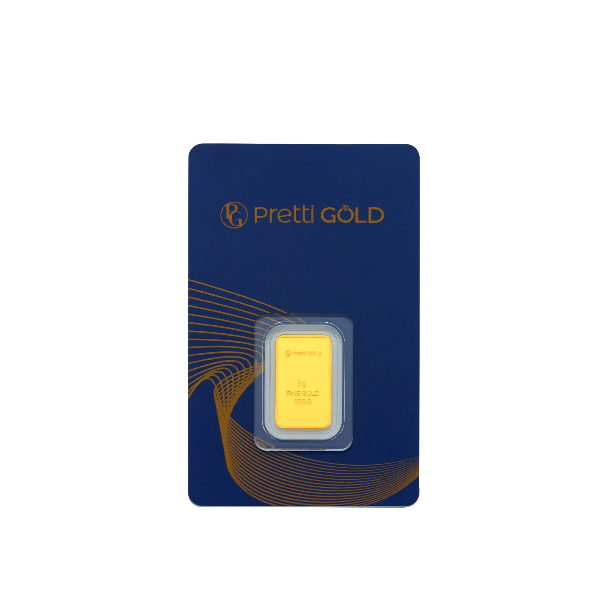 999.9 Pretti Gold Bar