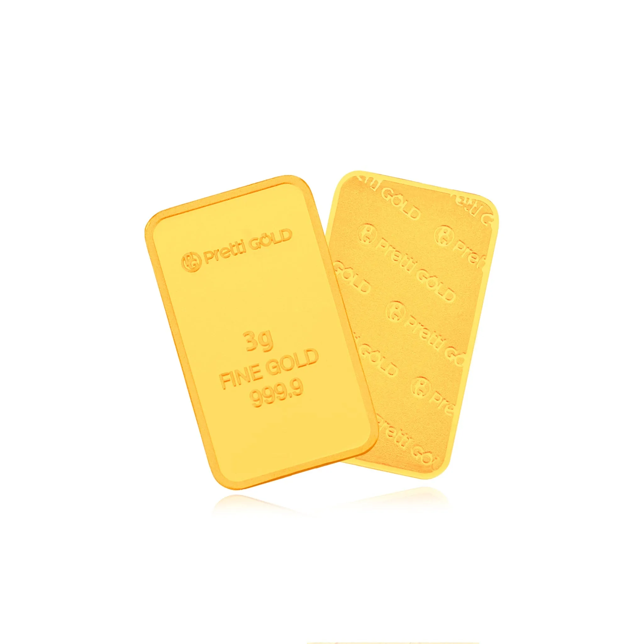 999.9 Pretti Gold Bar
