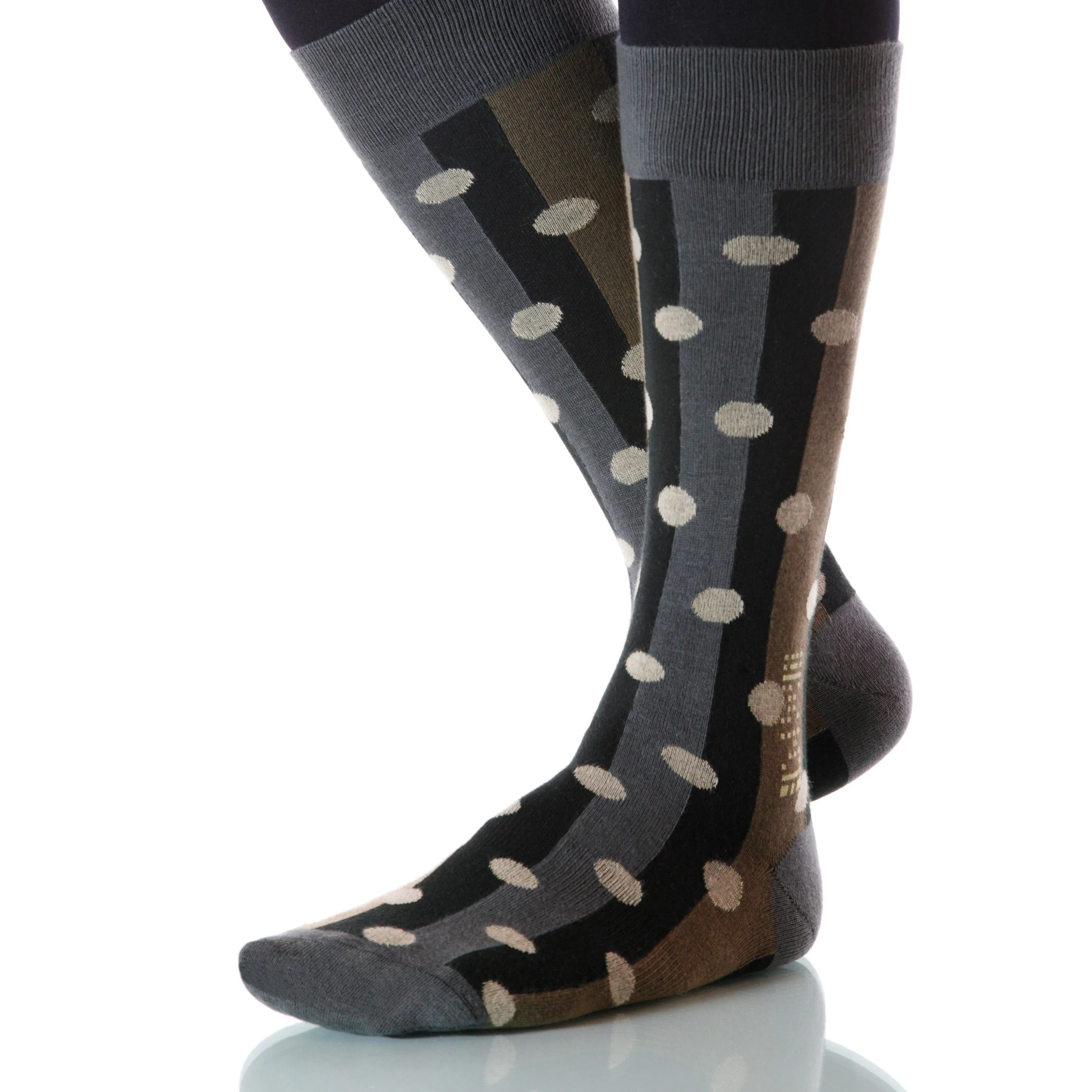 Acorn Polka Stripe