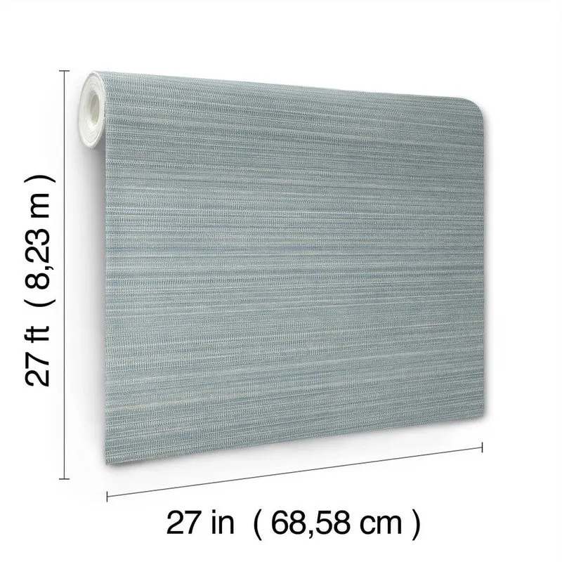 Allineate High Performance Vinyl Wallpaper in Saltwater