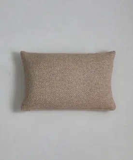 Alpaca Basketweave Lumbar Pillow