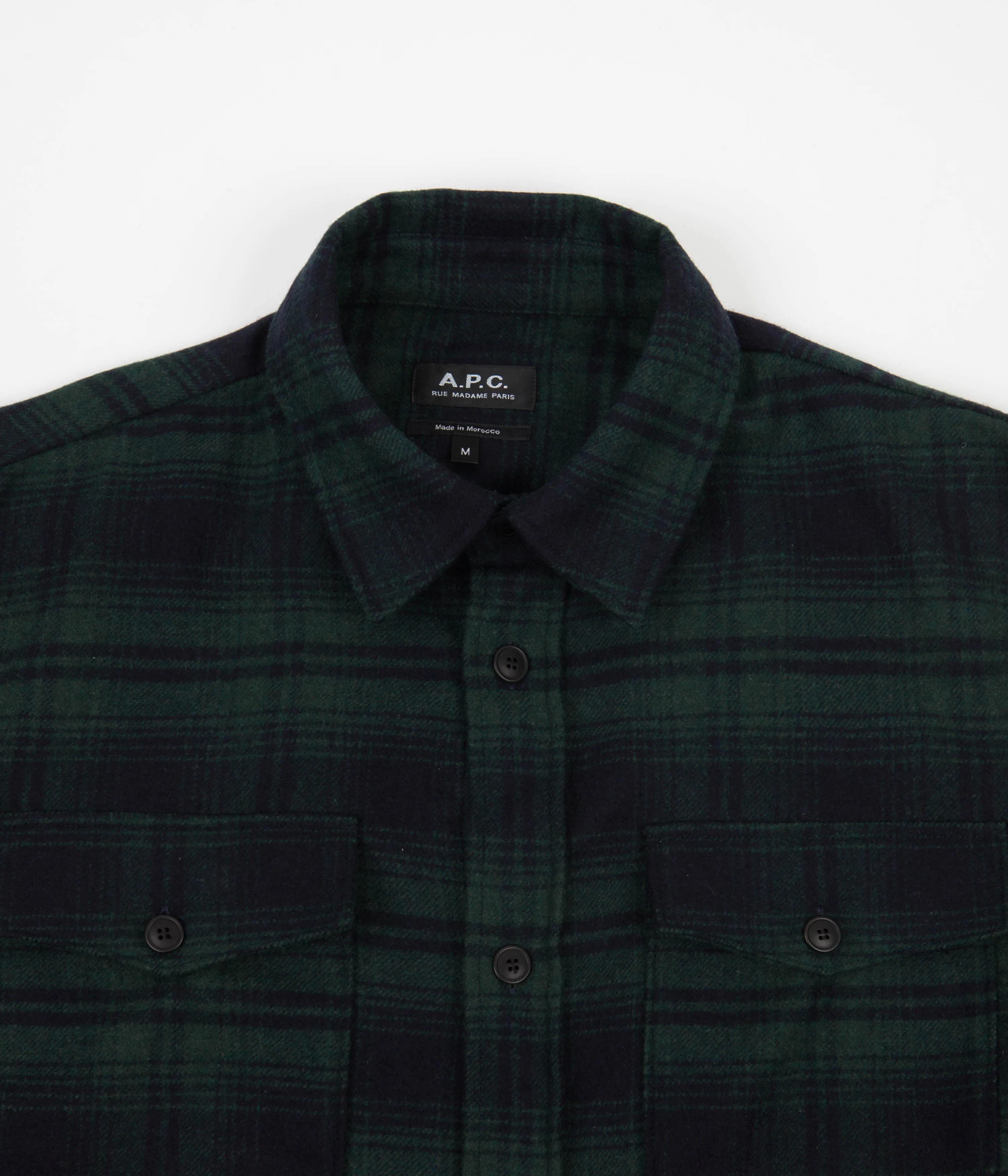 A.P.C. Leo Overshirt - Dark Green