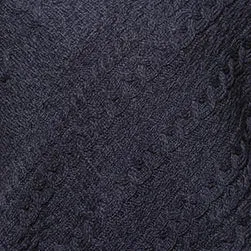 Aran Cable Knit Cowl Neck Sweater Dress