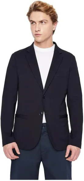 Armani Exchange Men's Classic 2 Button Blazer