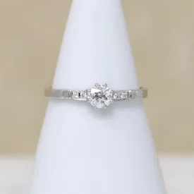 Artisan Diamond & White Gold Engagement Ring by 720