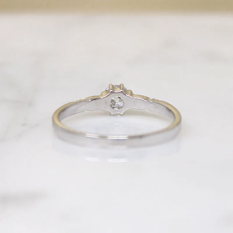 Artisan Diamond & White Gold Engagement Ring by 720