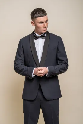 Aspen Midnight Navy Tuxedo Jacket