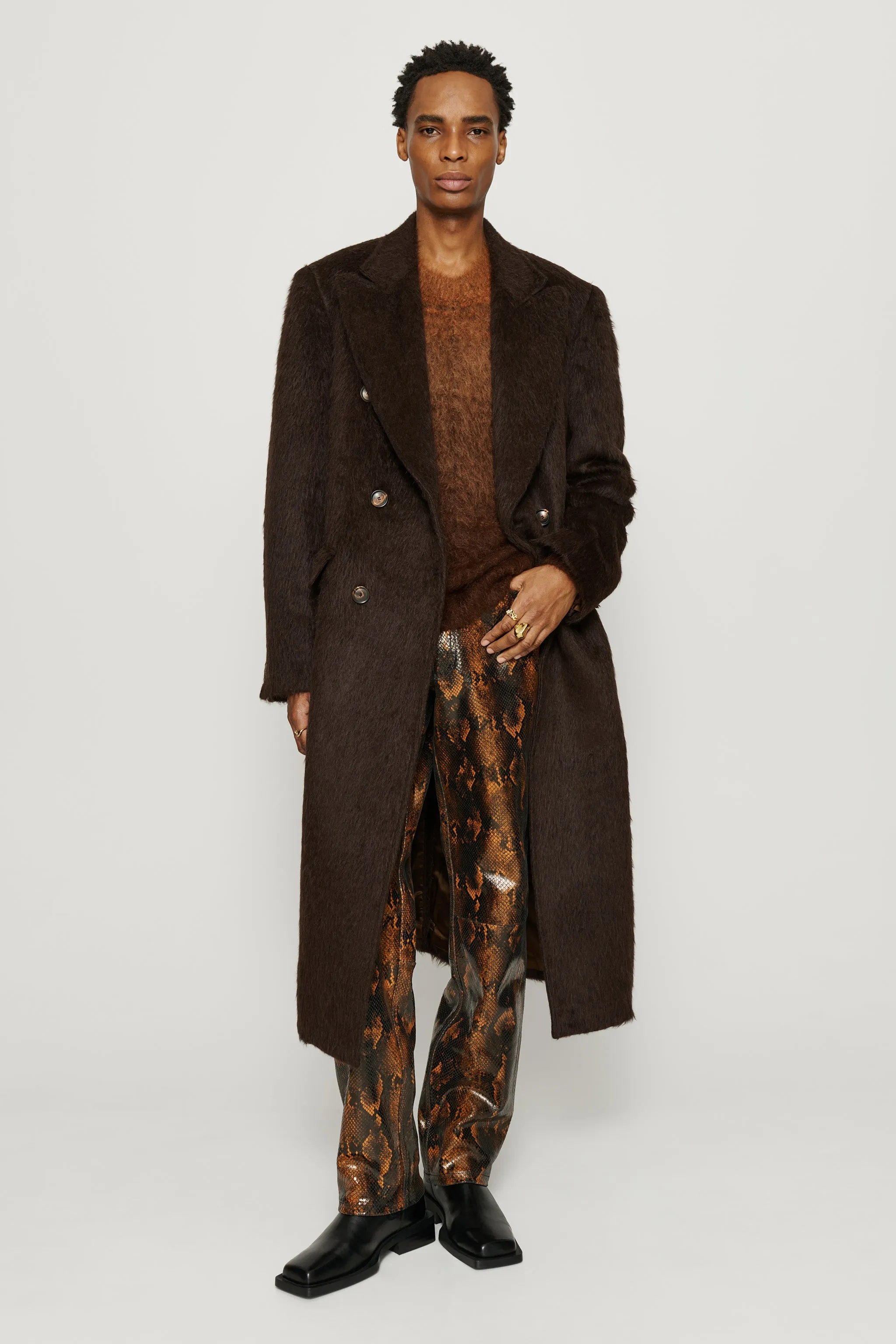 Atlas Mohair DB Coat