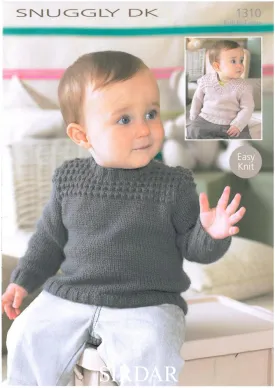 Baby / Childrens Sweaters in Sirdar Snuggly Dk