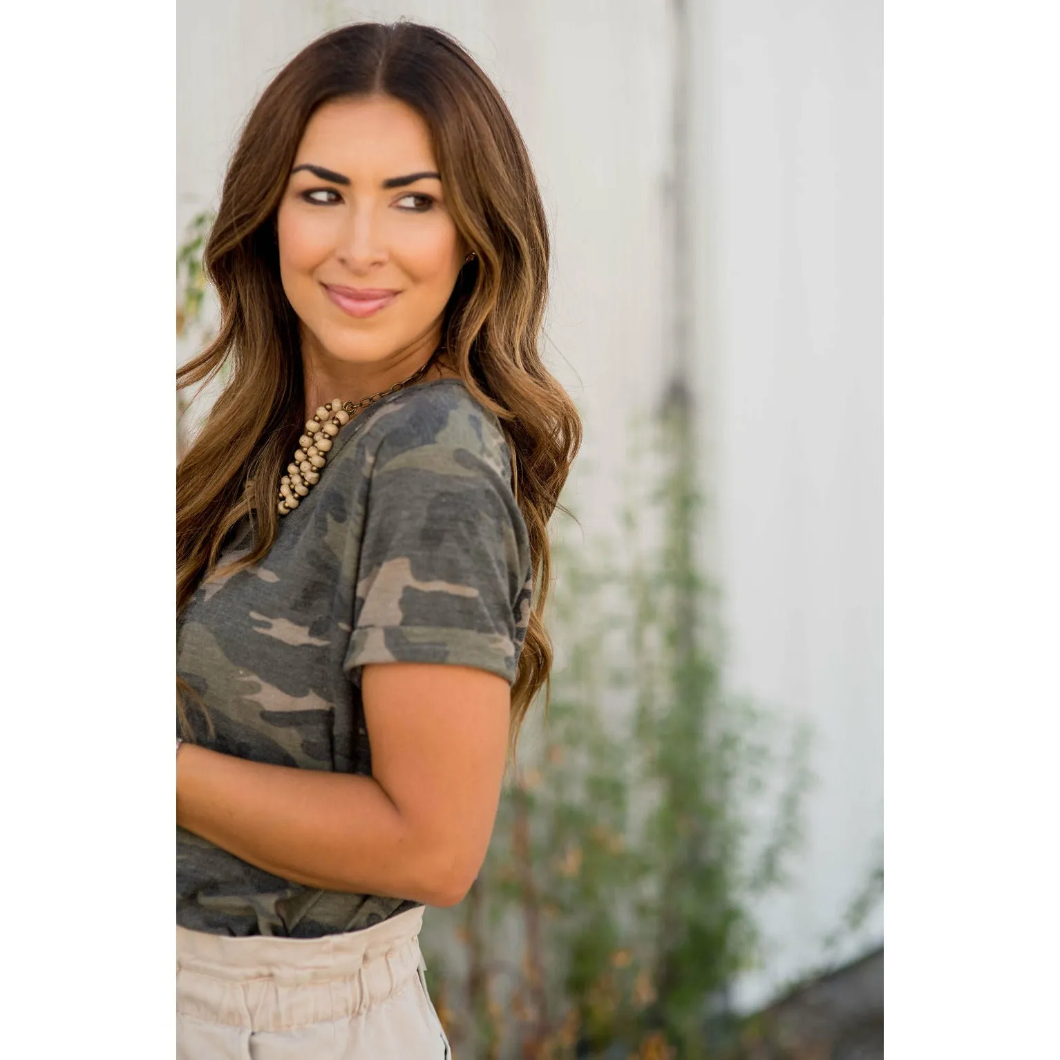 Basic Thick Camo Tee