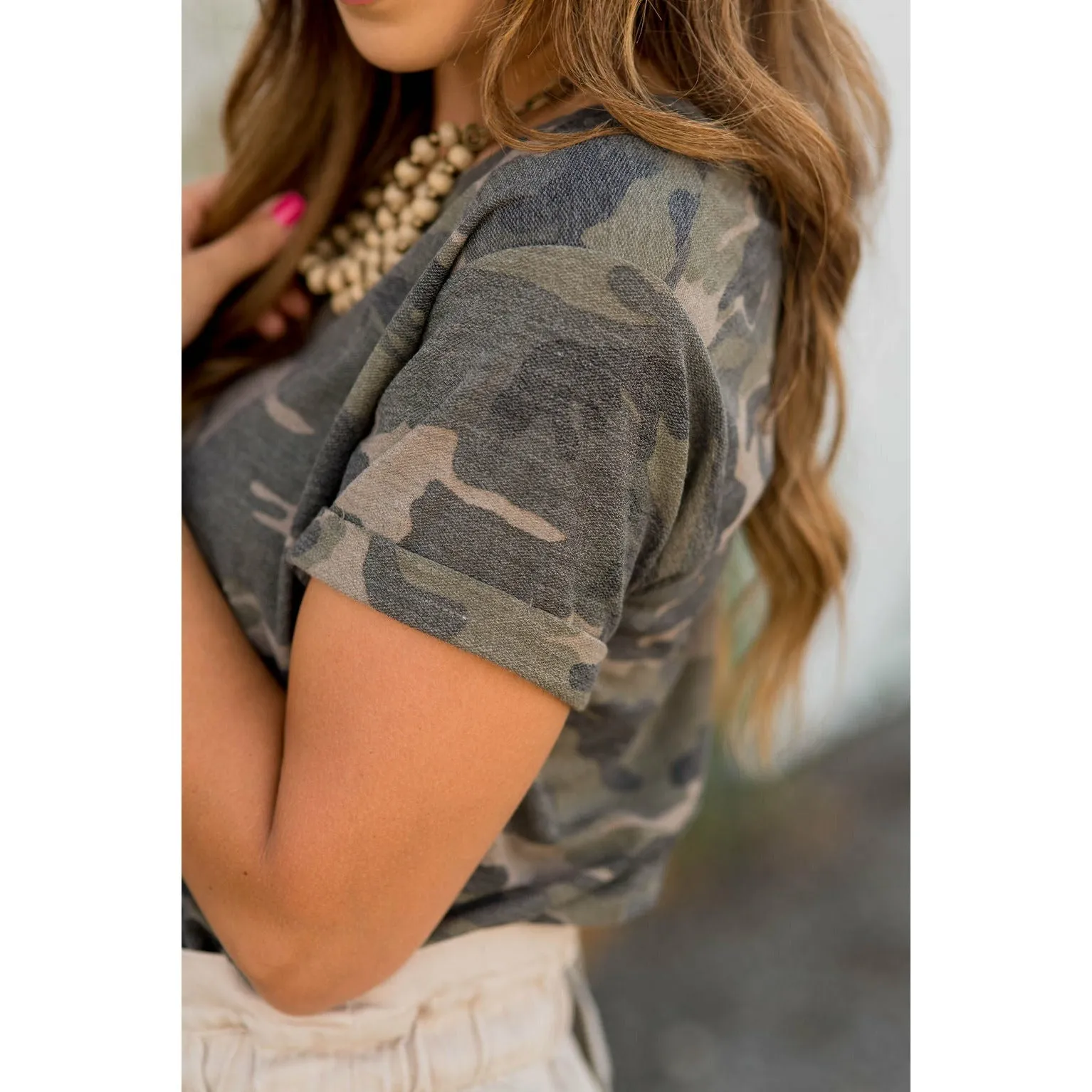 Basic Thick Camo Tee