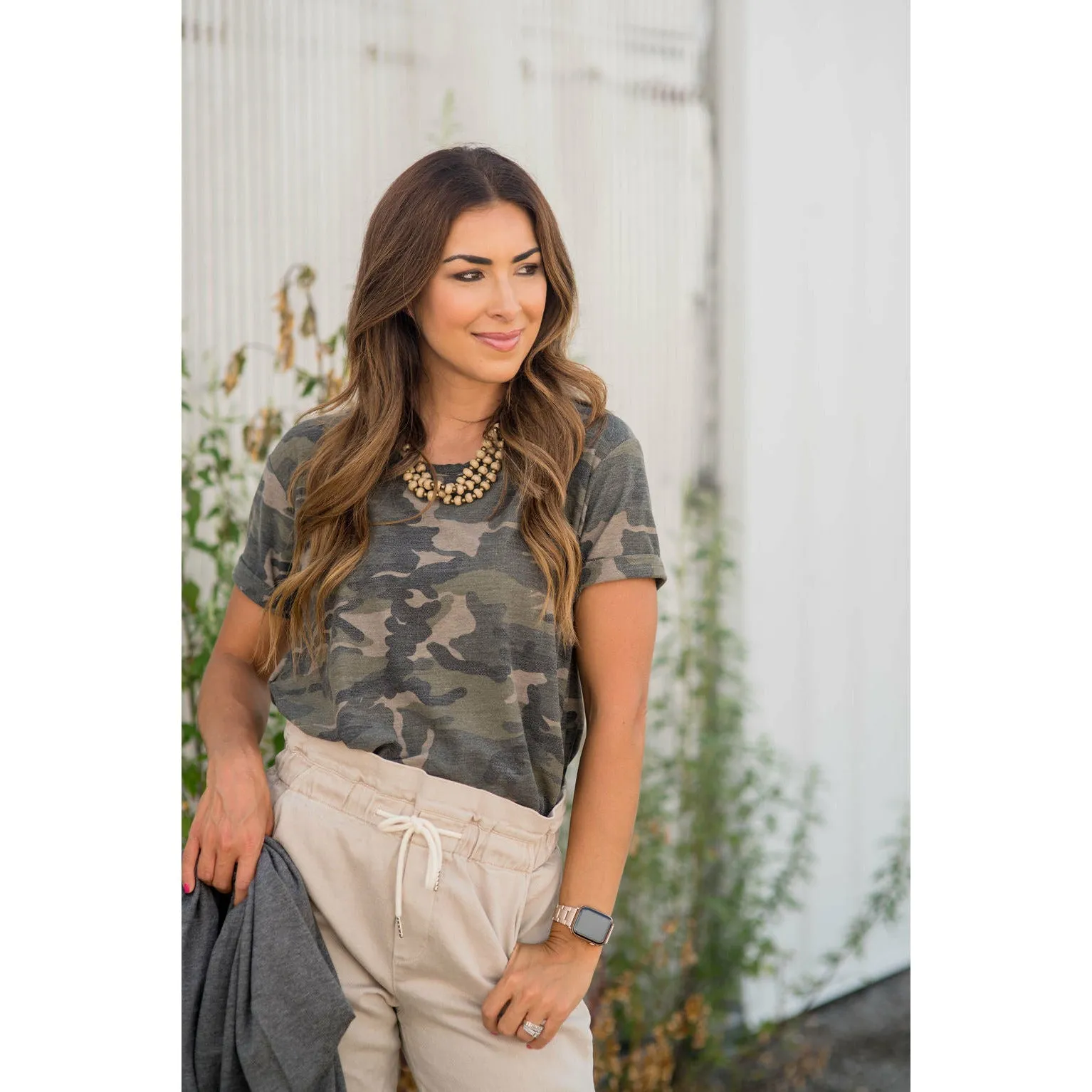 Basic Thick Camo Tee
