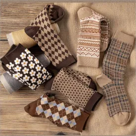 BerriesJam - 2024 Thick Coffee Children's MediumTube Socks