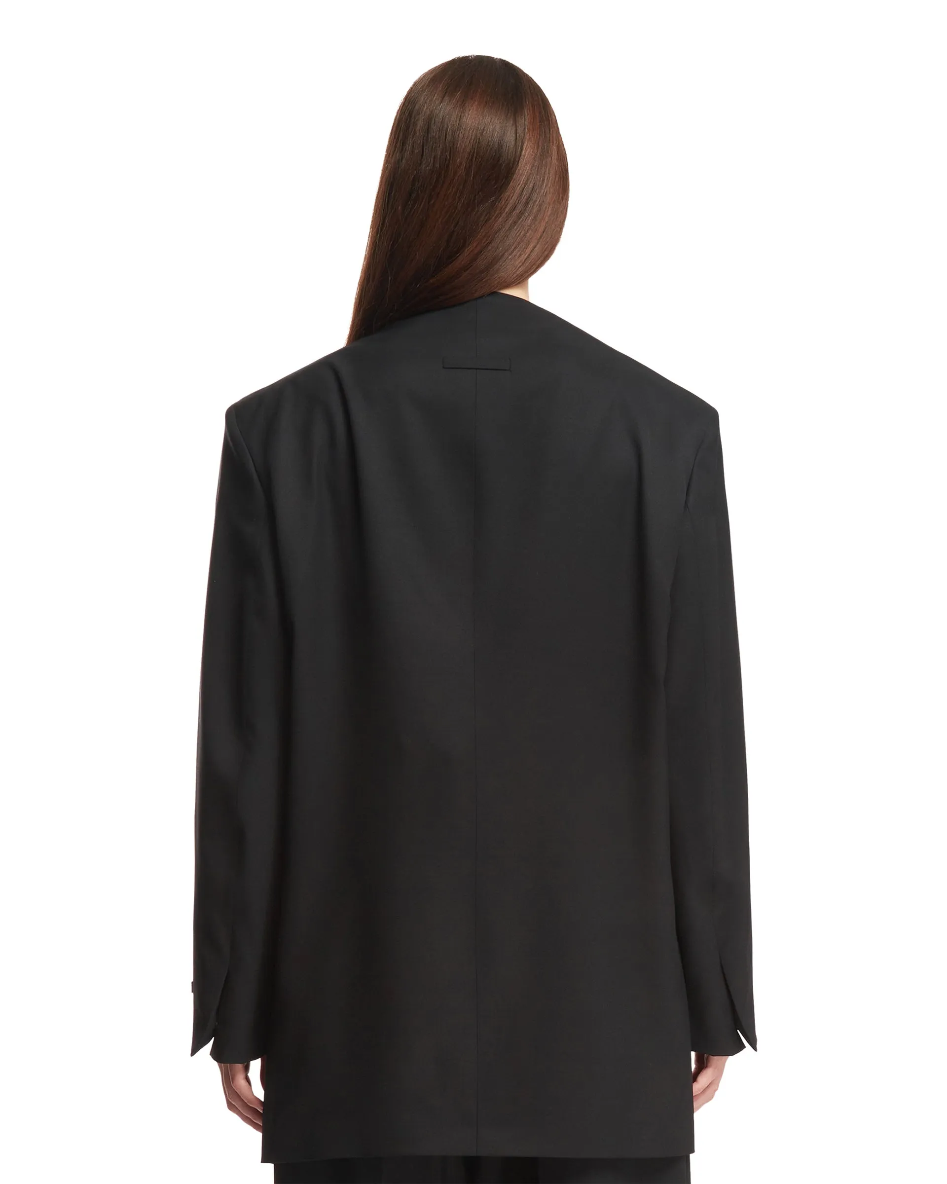 Black Double-Breast Blazer