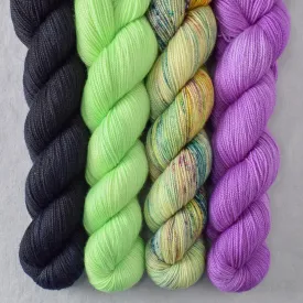 Blackbird, Cool Cat, Ergosphere, Exuberance - Yummy 2-Ply Quartet - Babette