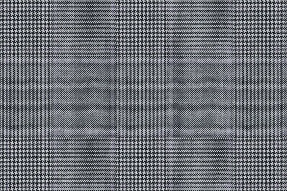 Black/White Check 100% Wool (Ref-843444)