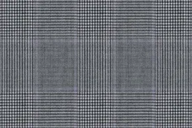 Black/White Check 100% Wool (Ref-843444)