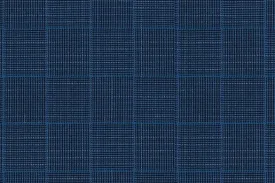Blue Check 100% Wool (Ref-202413)