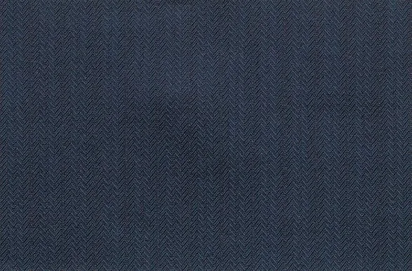 Blue Herringbone 100% Wool (Ref-180585)