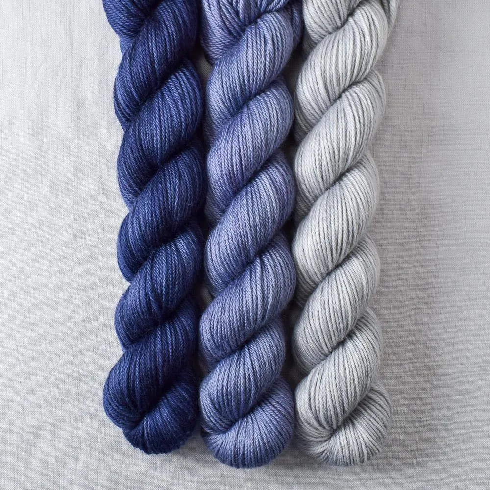 Blue Mussel, Dutch Iris 3, Quicksilver - Yowza Mini Trio