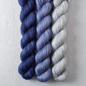 Blue Mussel, Dutch Iris 3, Quicksilver - Yowza Mini Trio