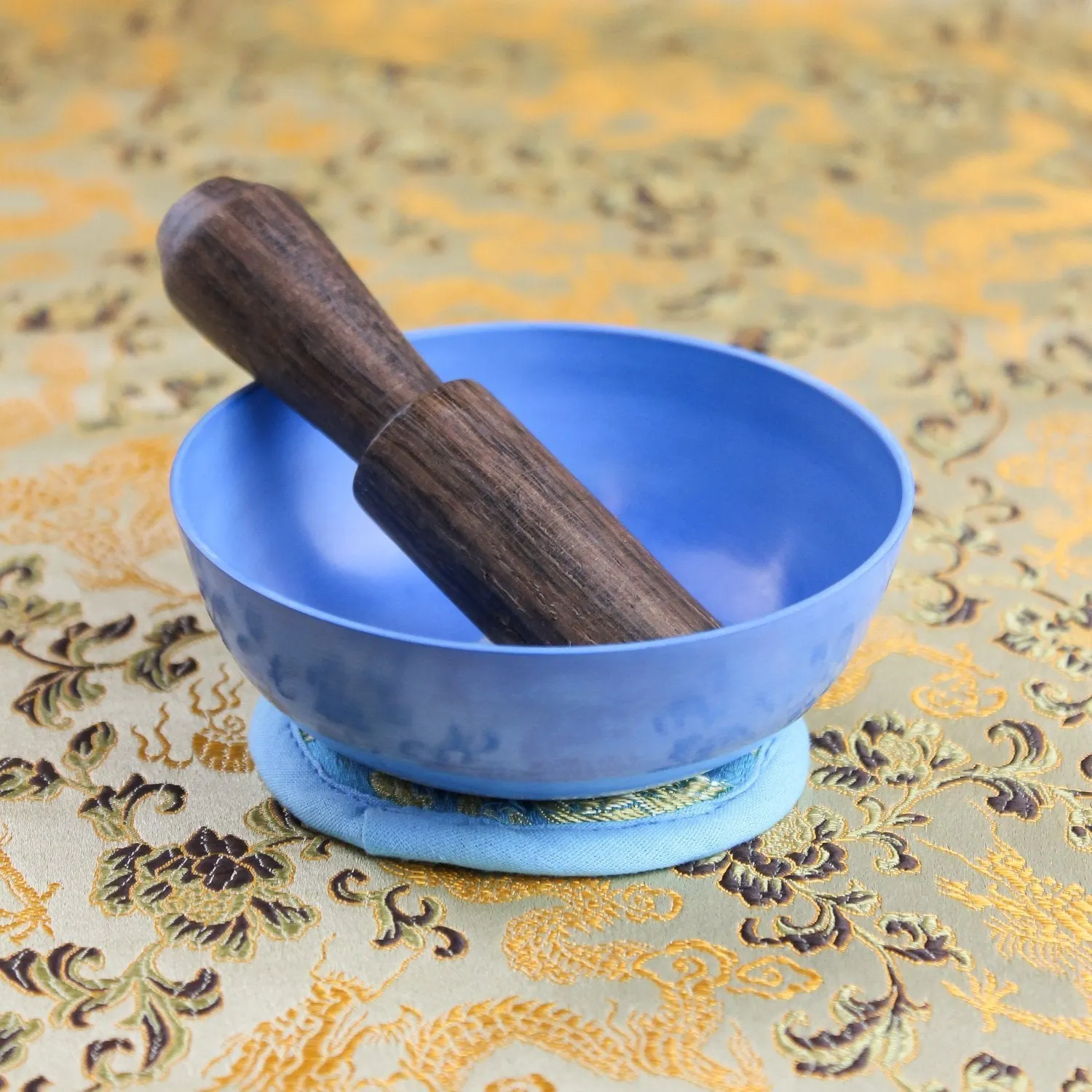 Blue Yogi Singing Bowl
