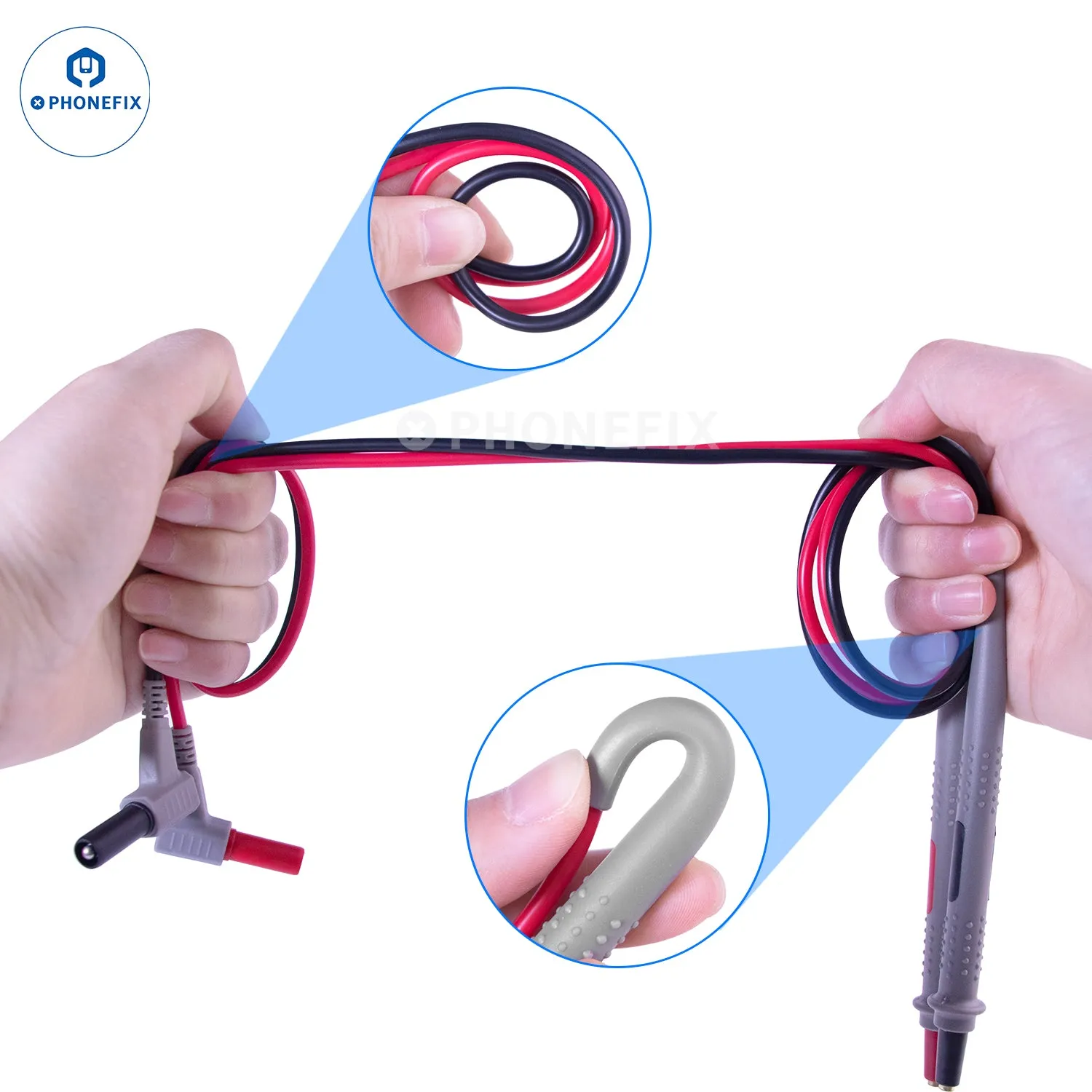 BST-050 Digital Multimeter Super Fine Test Leads Pen Cable