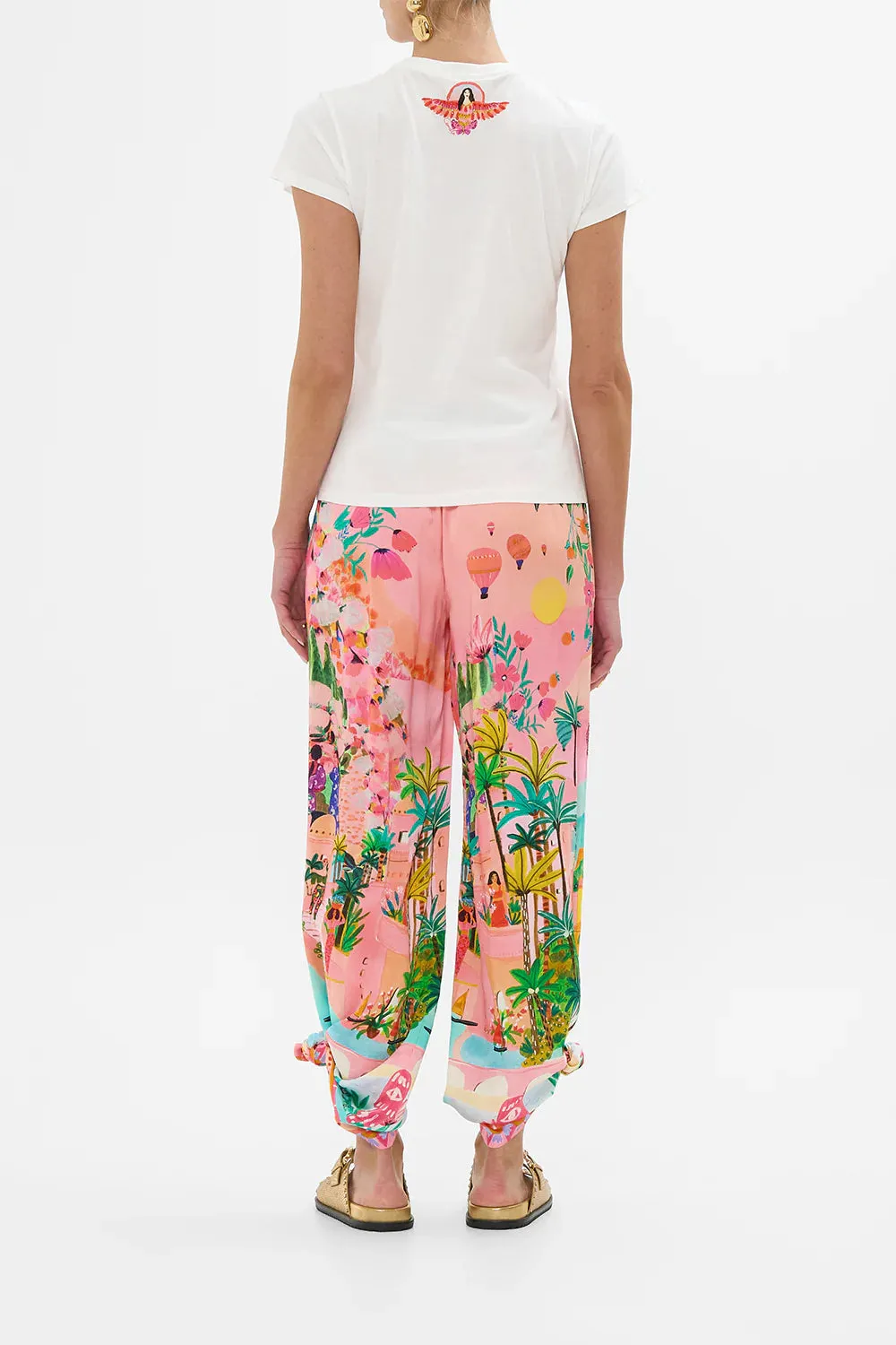 Camilla Slim Fit Round Neck T-Shirt - Sister Sunset