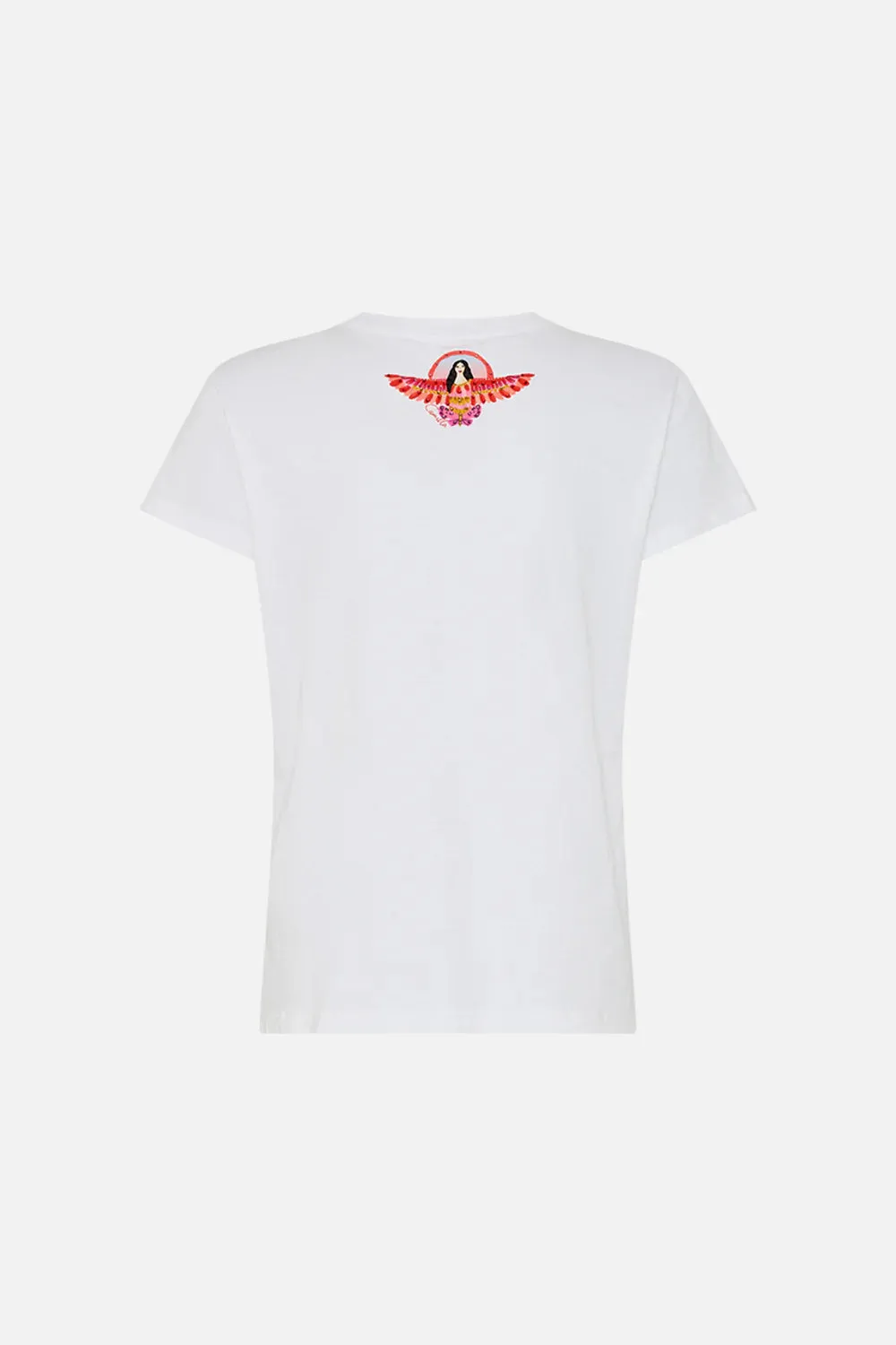 Camilla Slim Fit Round Neck T-Shirt - Sister Sunset