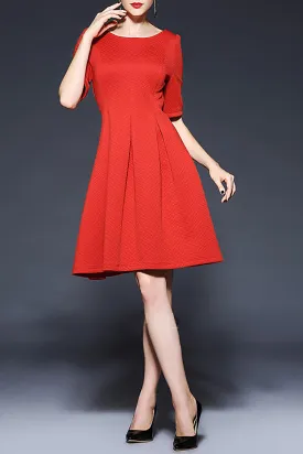 Caroline Scuba Dress