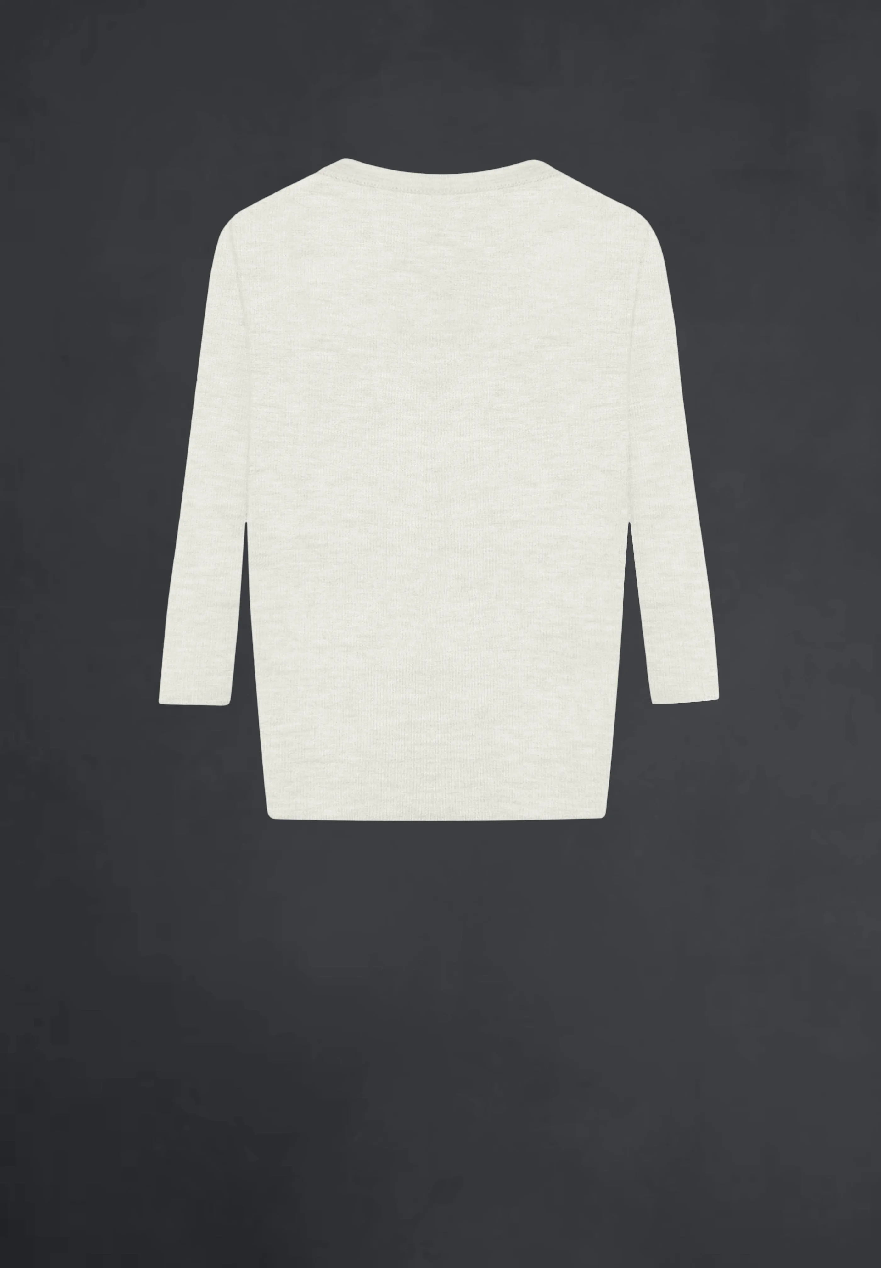 Cashmere Featherweight Tee in Ivory