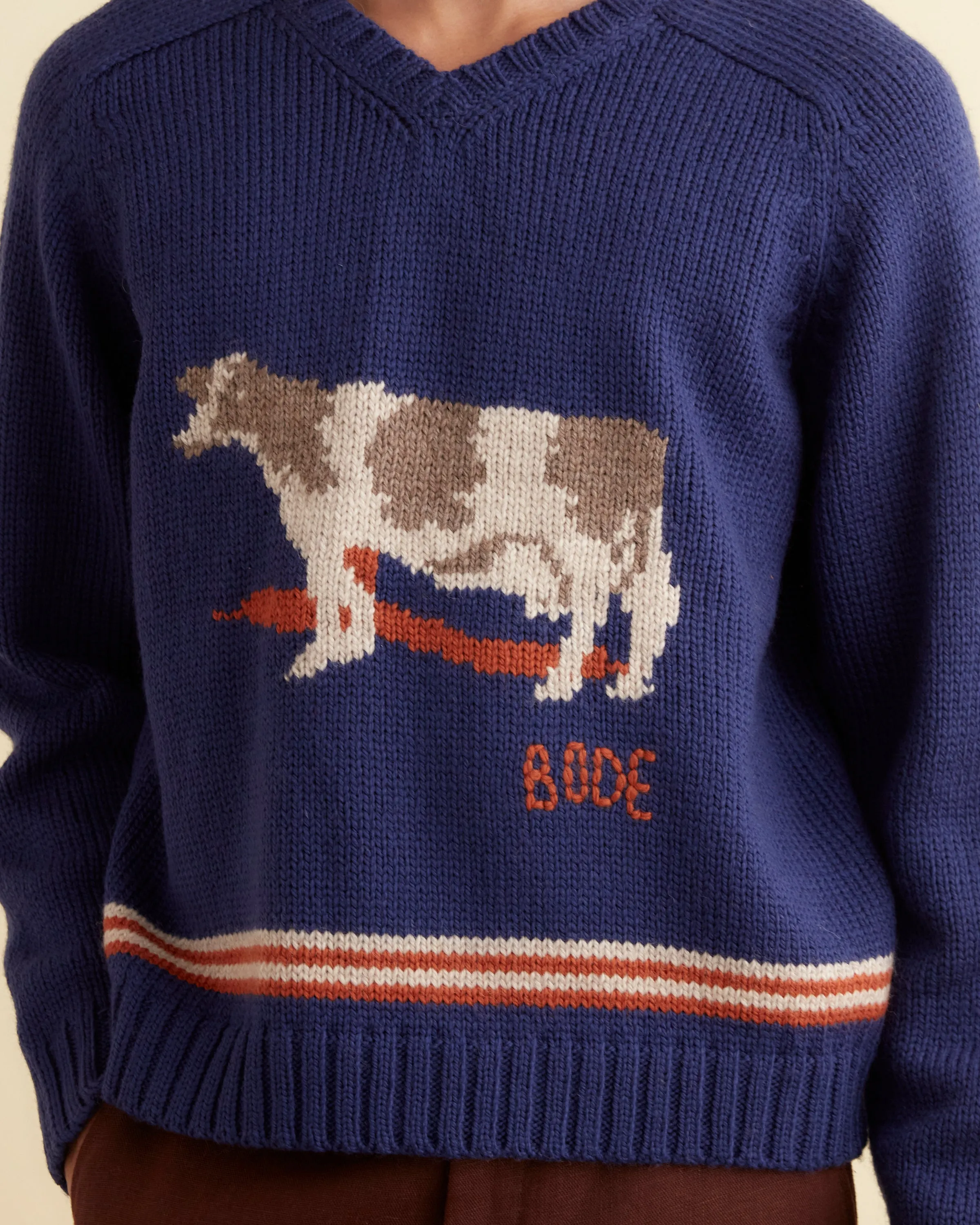 Cattle Sweater - Indigo