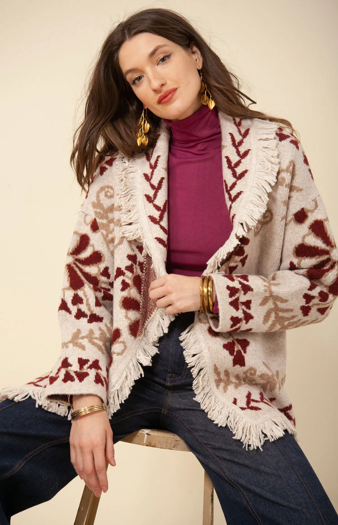 Charlie Jacquard Sweater