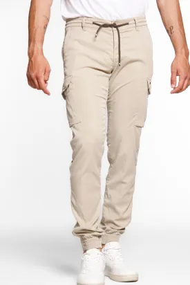 Chile Elax pantalone cargo uomo in twill cotone extra slim fit