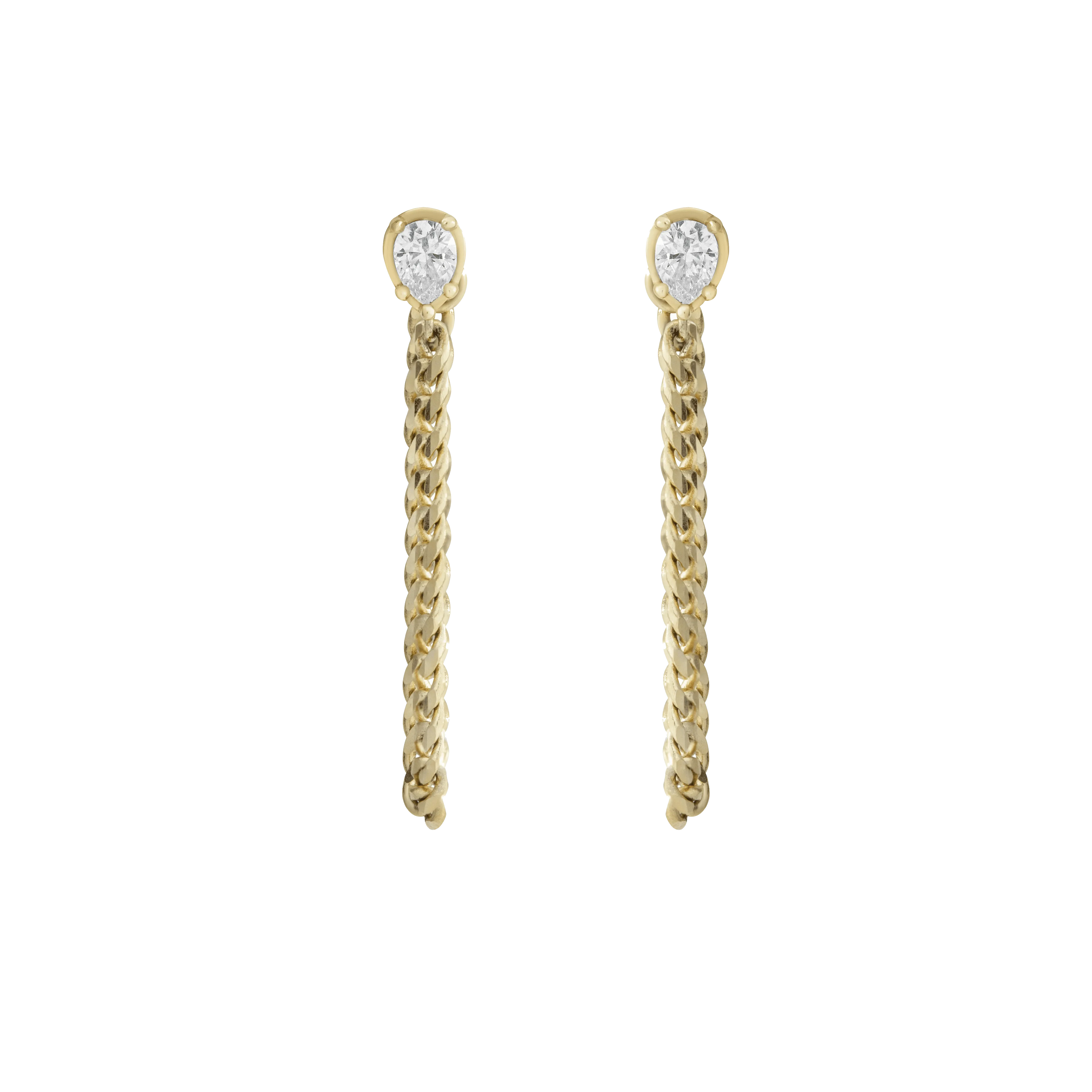 Chuva chain earrings