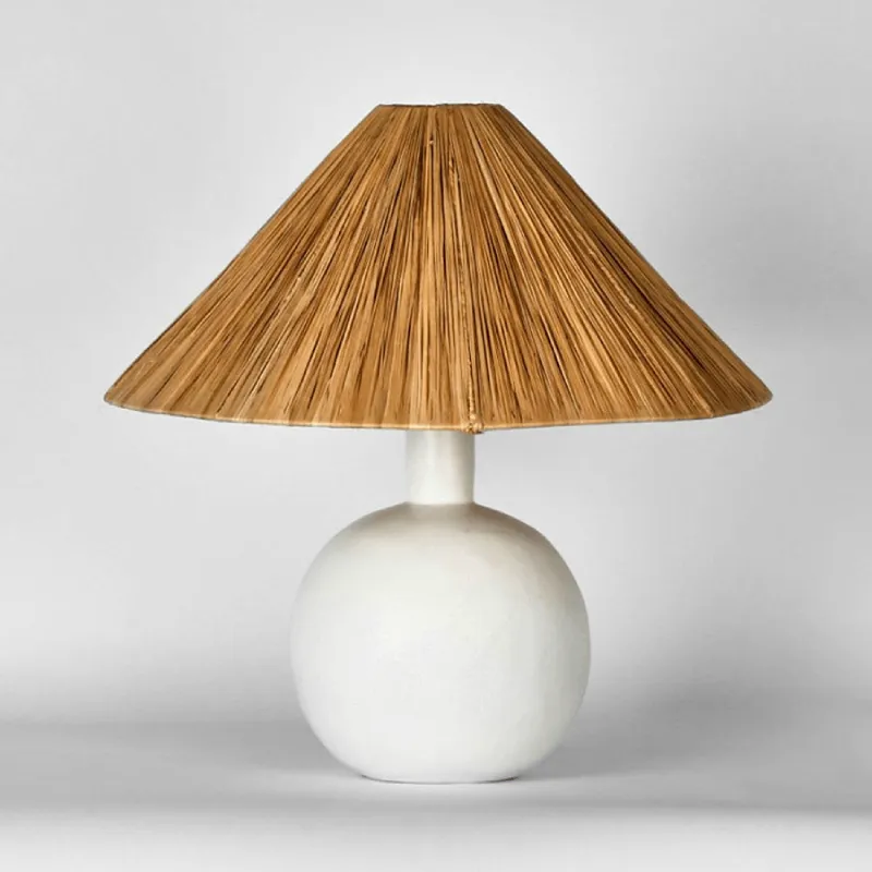 Coastal Raffia Table Lamp