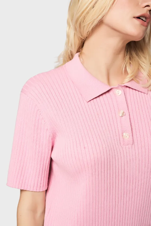 Collared Cashmere Dress