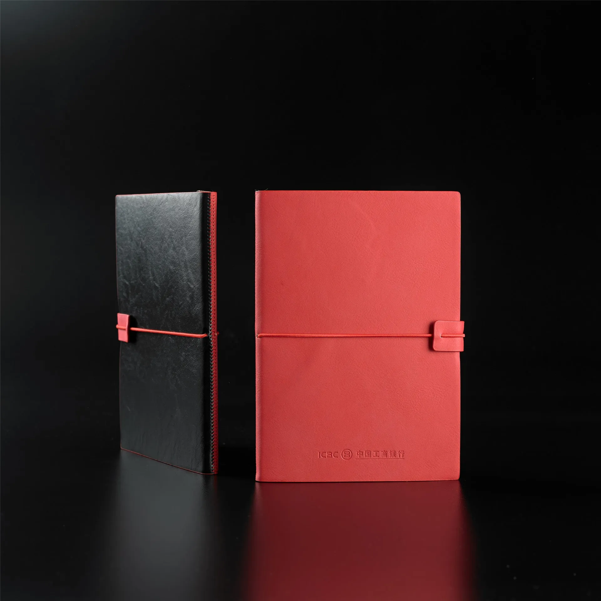 contrast strap notebook customized