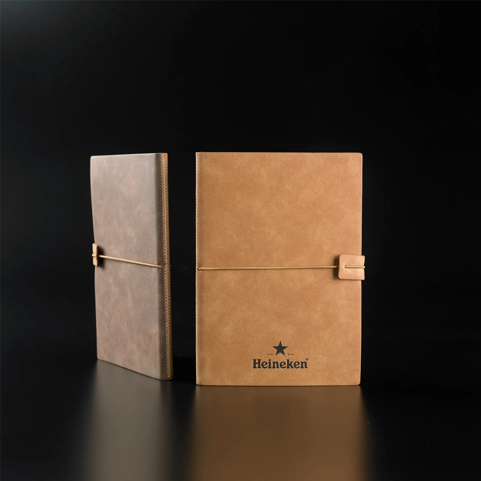 contrast strap notebook customized