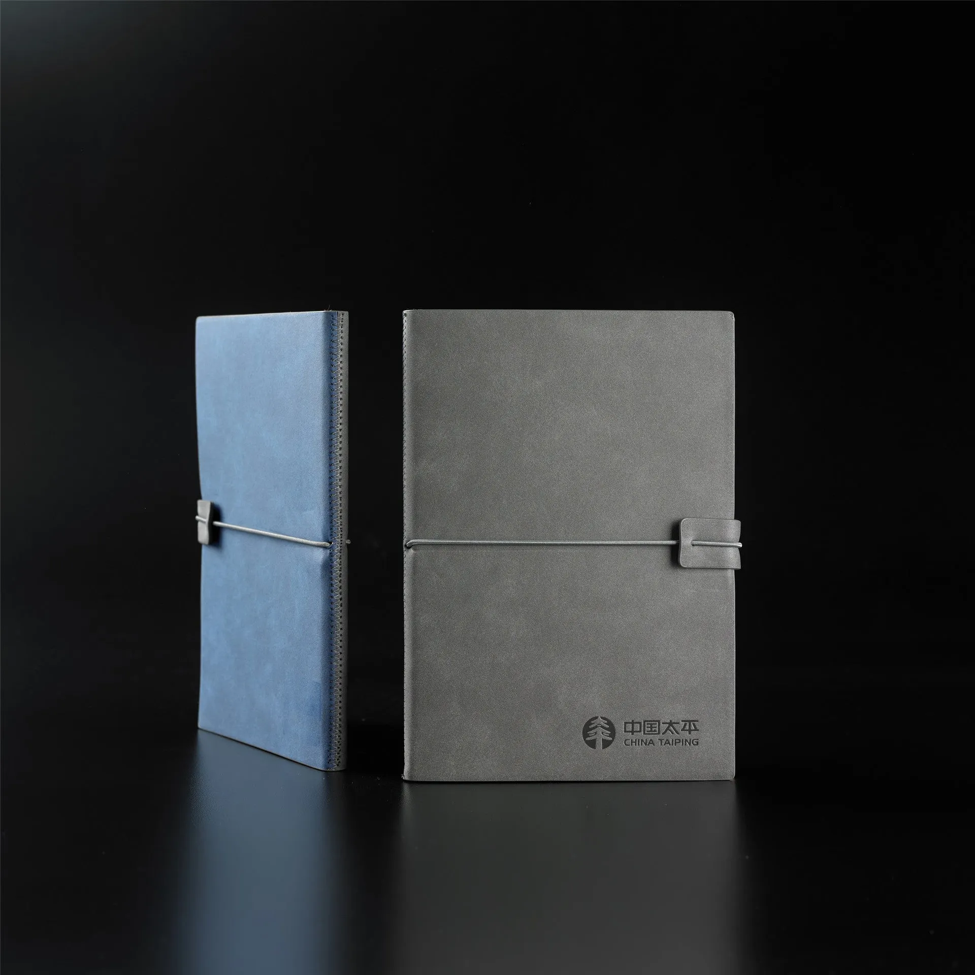 contrast strap notebook customized