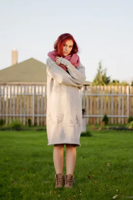 Cute chunky wool sweater Fog | VÉJA