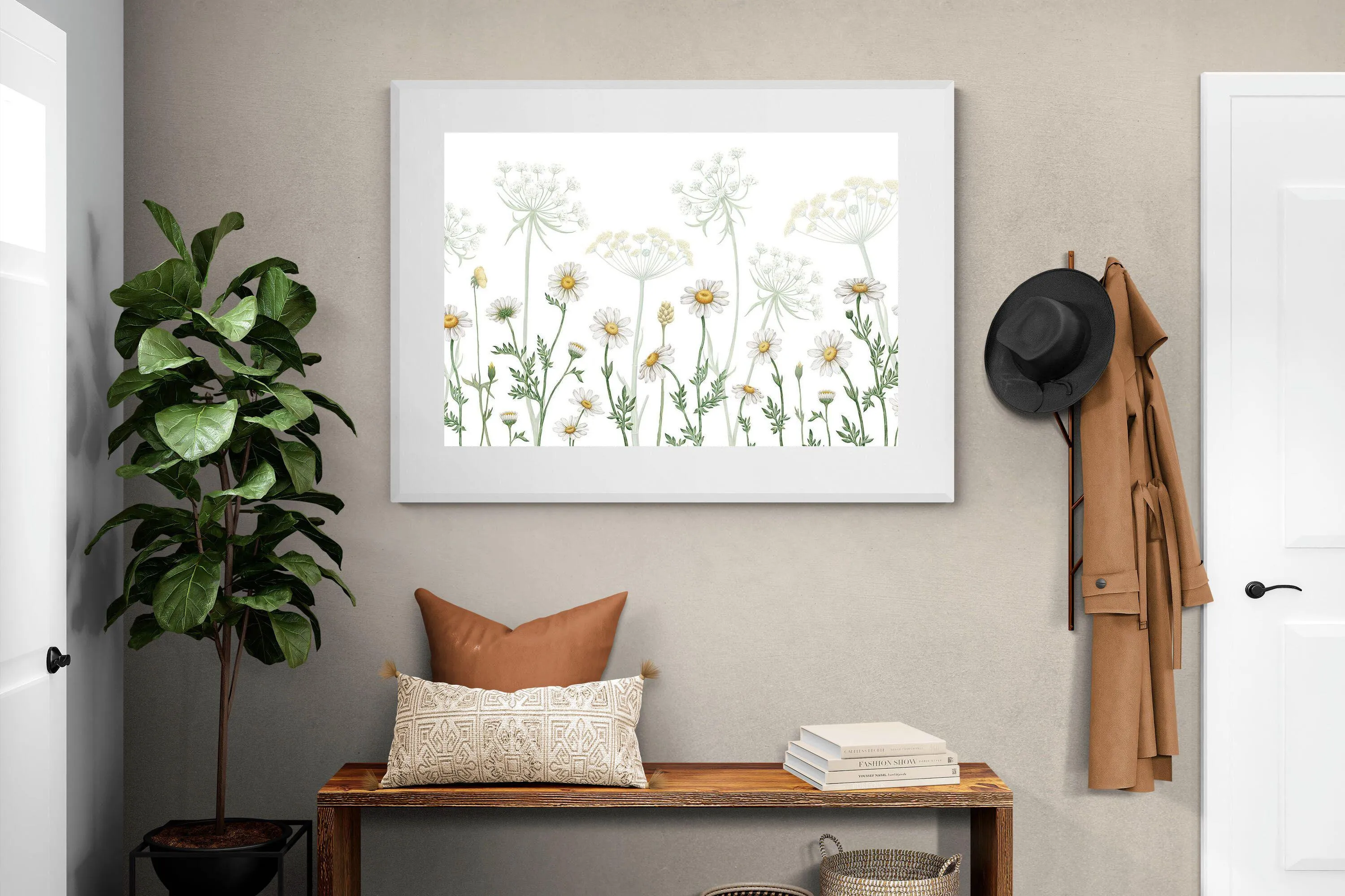 Dazzling Daisies (White)