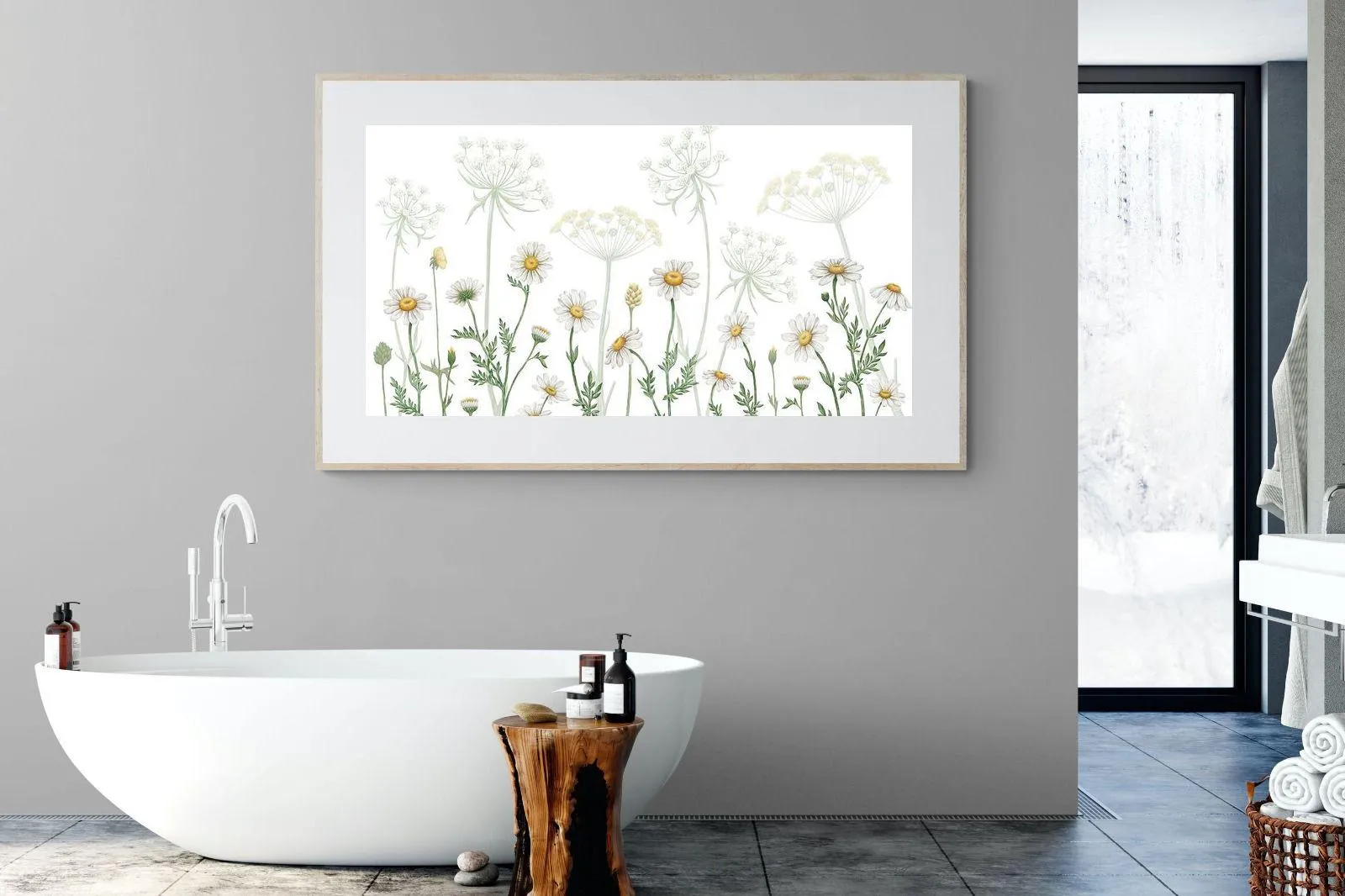 Dazzling Daisies (White)
