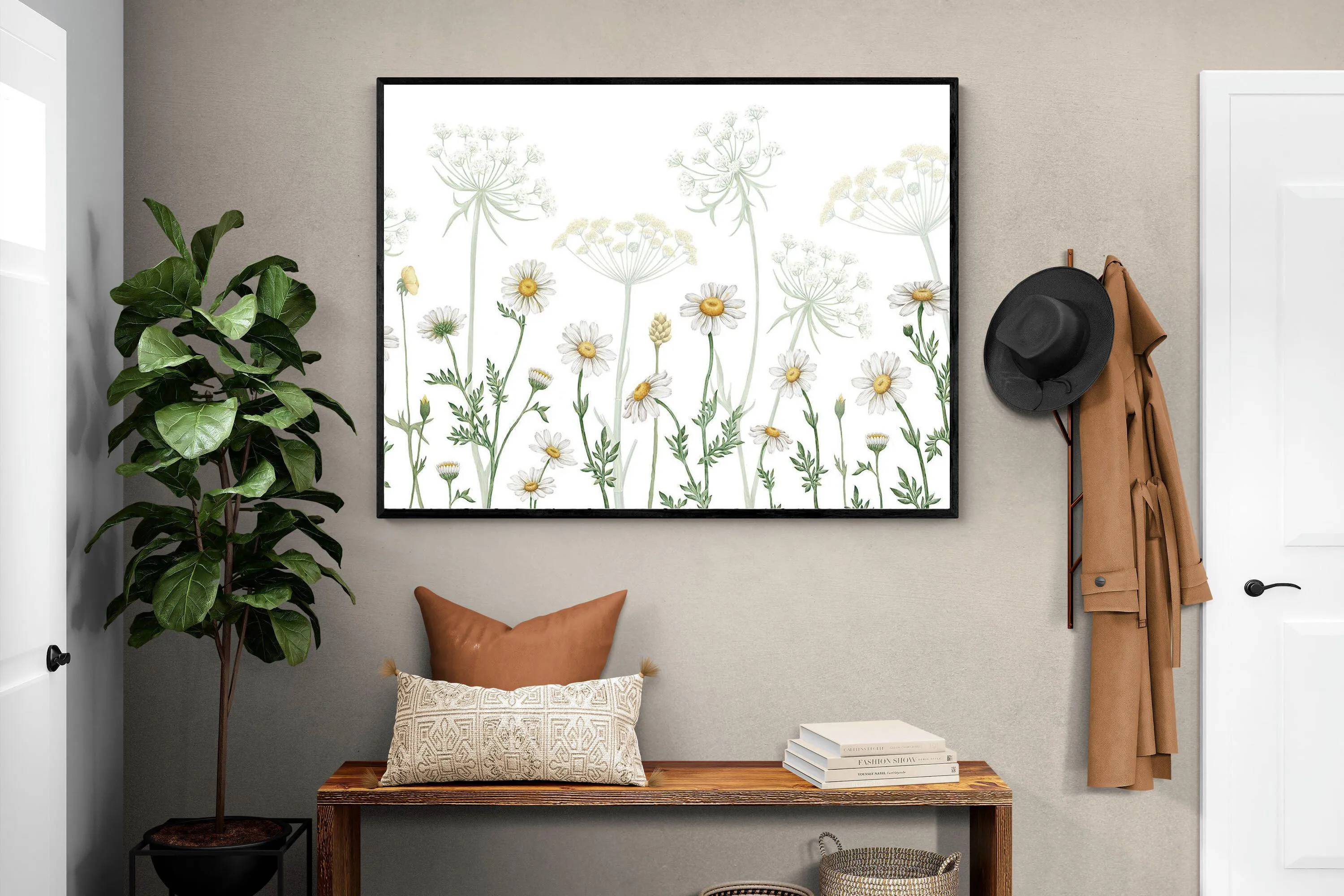 Dazzling Daisies (White)