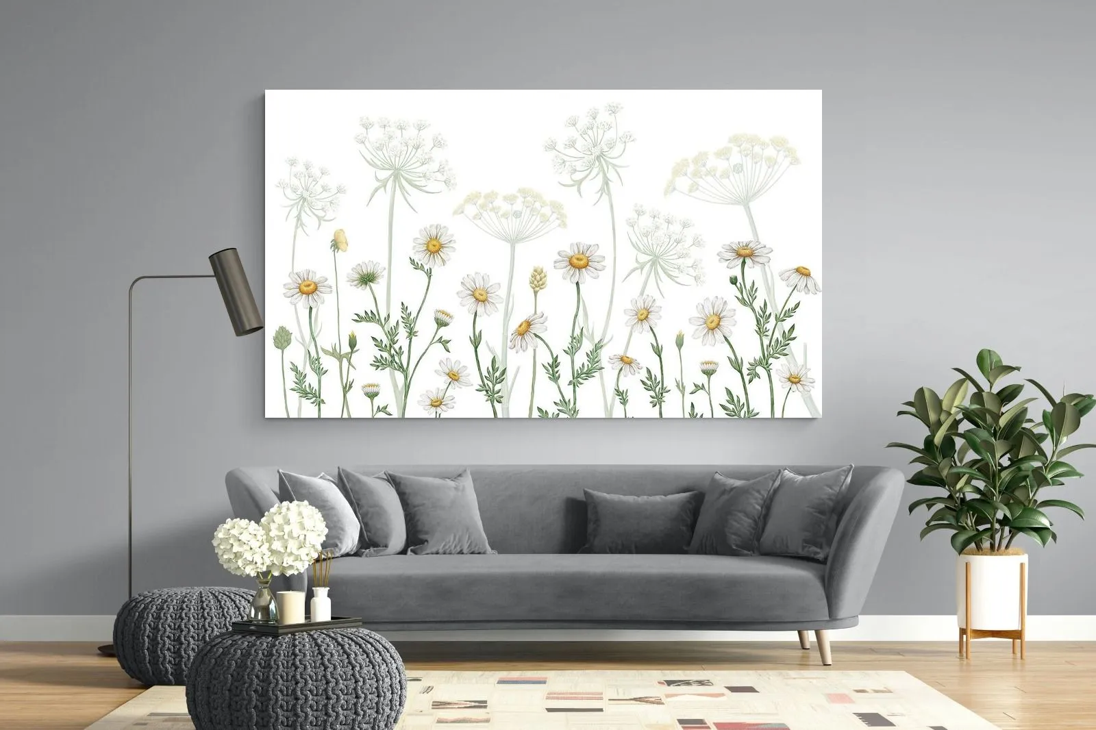 Dazzling Daisies (White)
